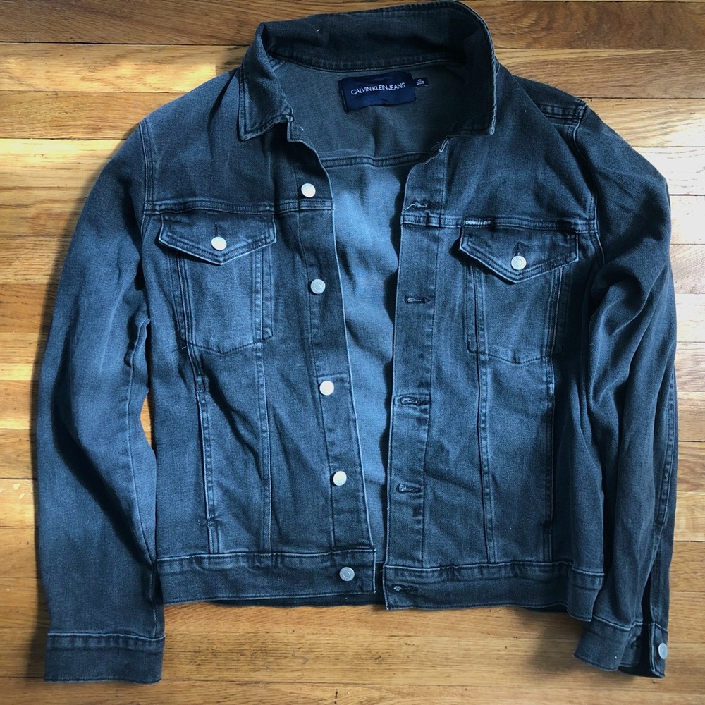 Calvin Klein Black Jean Jacket